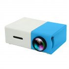 YG300 1080P Home Theater Cinema Usb Hdmi-compatible AV SD Mini Portable Hd Led Projector Blue White US Plug