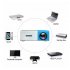 YG300 Pico Projector 3 5mm Audio 320x240 Pixels HDMI USB Mini Projector Home Media Player U S  regulations