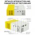 YG300Portable Projector HD 1080P Mini Video Projector Home Video Smart Projectors with Remote Control EU Plug