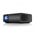 YG520 Mini LED <span style='color:#F7840C'>Projector</span> 1080P HDMI USB AV SD Snyc Display with <span style='color:#F7840C'>Smartphone</span> Home Theater black_EU Plug