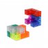YJ Magnetic Speed Cube Magic Cube Puzzles Learning Educational Toy for Kids colors