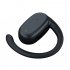 YJ76 Wireless Earpiece 110mAh Battery 10 Hours Talking Time Hands Free Left Ear Headset For Business Office Driving Trucker black