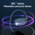 YJ76 Wireless Earpiece 110mAh Battery 10 Hours Talking Time Hands Free Left Ear Headset For Business Office Driving Trucker black