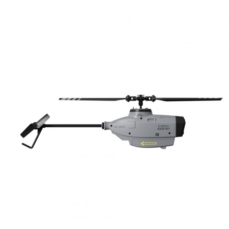 C127ai RC Helicopter with 720P Camera 2.4ghz 4ch Brushless 6-Shaft Gyro Optical Flow Hover RC Drone Rtf 