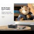 YT100 WiFi Portable Projector HD Mini Video Projector Home Video Smart Projectors For Phones Tablet Laptops Computer black
