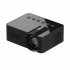 YT100 WiFi Portable Projector HD Mini Video Projector Home Video Smart Projectors For Phones Tablet Laptops Computer black