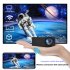 YT100 WiFi Portable Projector HD Mini Video Projector Home Video Smart Projectors For Phones Tablet Laptops Computer black