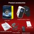 YT300 Mini Portable Projector Full HD Projection Screen Size 16 100 Inch Portable Outdoor Movie Projector For Phone Drive Playback white european gauge