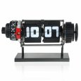 Futuristic Gears Clock - Black