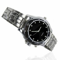 Video Camera Watch - All-Metal DVR Watch With 8GB Memory