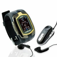 Tri-Band Cellphone Watch - Dual SIM + Touch Screen (Black Ed.)