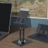 YY 023 Folding Cell Phone Stand Desk Adjustable Phone Holder Aluminum Alloy Tablet Stand Anti Slip Base For All Phones Tablet grey below 10 inches