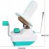 Yarn Winder With Adjustable Metal Tabletop Clamp Hands Operated Low Noise Easy Assembly Winder Machines For 1 0 5 Inch Thick Table Blue