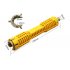 Yellow Multi purpose Wrench Plumbing Tool Faucet Sink Installer for Toilet Bowl Sink Bathroom Kitchen Yellow