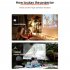 Yg300 Pro android Mini Projector Wireless Hdmi compatible Usb Audio Led Portable Home Media Video Player US Plug