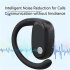 Yj76 Wireless Bluetooth Earphone Noise Cancelling Mini Ear Hook Sports Business Headphones black boxed