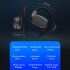 Yj76 Wireless Bluetooth Earphone Noise Cancelling Mini Ear Hook Sports Business Headphones pink boxed
