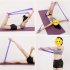 Yoga Fitness Elastic Band 9 Loop Training Strap Tension Resistance Exercise Stretching Band for Sports Orange
