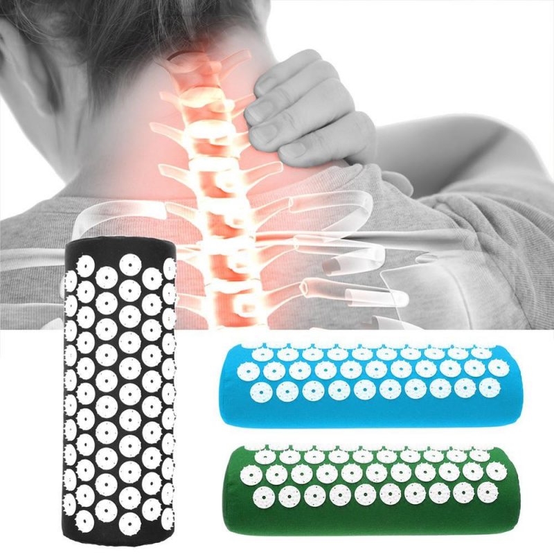 Yoga Mat Acupuncture Massage Cushion Acupuncture Point Massage Cushion Acupuncture Cushion green_Cushion + pillow