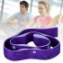 Yoga Resistance Band Stretch Strap Adjustable Sport Belt Gym Waist Leg Fitness Belt Training Belt purple