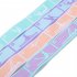 Yoga Stretch Resistance Bands Soft Non slip Multifunctional Weight Loss Fitness Elastic Band For Physical Therapy pink