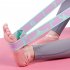Yoga Stretch Resistance Bands Soft Non slip Multifunctional Weight Loss Fitness Elastic Band For Physical Therapy blue purple