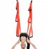 Yoga Swing Set Yoga Sling Inversion Tool for Professional Beginners Orange  standard with single hammock 