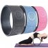 Yoga Wheel 12 2 Inch Yoga Wheel Strong Comfortable Dharma Yoga Prop Wheel For Back Pain Myofascial Release lake blue