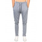 Yong Horse Men's Casual Jogger Pants Fitness Workout Gym Running Sweatpants Light Grey_M