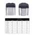 Yong Horse Men s Color Block Slim Fit Crew Neck Long Sleeve Basic Cotton T Shirt Dark gray   sapphire blue S