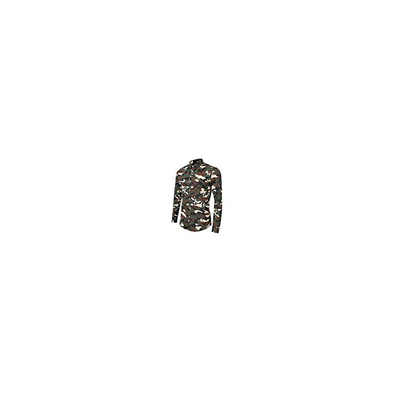Yong Horse Camouflage Shirt Green Size M