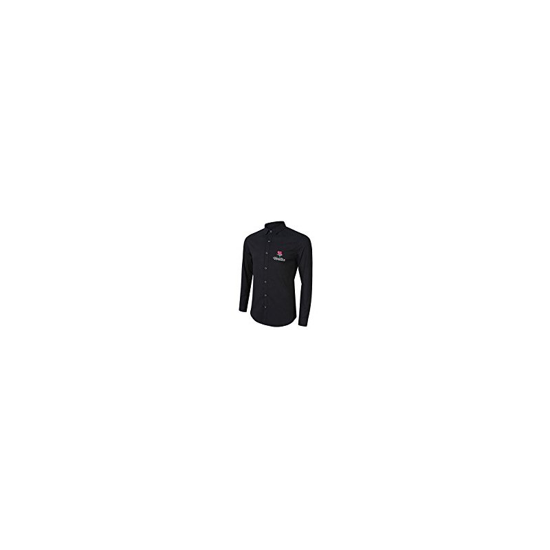 Yong Horse Men's Long Sleeve Shirt Black XL