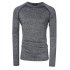 Yong Horse Men s Long Sleeve Quick Dry Athletic T Shirt Compression Sports Tops 03 blue gray M