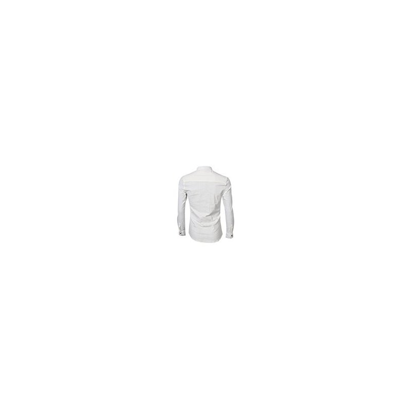 Yong Horse Men's Long Sleeve Shirt - White M