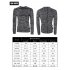 Yong Horse Men s Textured Slim Fit Long Sleeve V Neck Casual Henley Shirt with 4 Button Decor Black XL