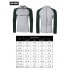 Yong Horse Men s Two Tone Color Blocked Modern Fit Long Sleeve Polo Shirt White with gray sleeves 2XL