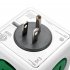 You can now charge all your gadgets  including those with bulky plugs  in a simple  hassle free way with the PowerCube socket multiplier 