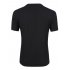 Young Horse Men Fashion Cotton Color Block Short Sleeve Slim T shirt Black XL Black XL