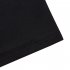 Young Horse Men Fashion Cotton Color Block Short Sleeve Slim T shirt Black XL Black XL