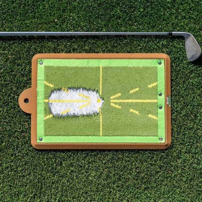 Premium Golf Training Mat for Swing Detection Batting Trajectory Direction Detection Analysis Pad 