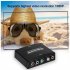 Ypbpr R L To HD MI Converter 1080p Video Audio Adapter Splitter For Dvd Hdtv Monitor Projector black