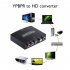 Ypbpr R l To Compatible Forhdmi Converter 1080p Video Audio Adapter Splitter For Dvd Hdtv Monitor Projector EU Plug