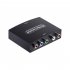 Ypbpr R l To Compatible Forhdmi Converter 1080p Video Audio Adapter Splitter For Dvd Hdtv Monitor Projector EU Plug