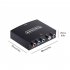 Ypbpr R l To Compatible Forhdmi Converter 1080p Video Audio Adapter Splitter For Dvd Hdtv Monitor Projector EU Plug