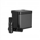 Ys203 100w High-power Wireless Portable Microphone Bluetooth-compatible Speaker Outdoor Family Party Karaoke Box black