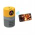 Yt400 Ultra Portable Mini  Projector Home High definition Movie Video Projector Home Theater Cinema Player Home Entertainment Yellow gray US plug