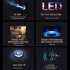 Yt500 Home Mini Projector Miniature Children Led Mobile Phone Projector Built in Speaker Portable Media Player yellow EU Plug