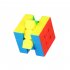 Yuxinzhisheng 3x3 Magic Cube Speed Pocket Stickerless Puzzle Cube Professional Educational Toys For Children Fluorescent six colors
