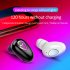 Yx01 Bluetooth compatible Headset Wireless In ear Mini Sports Earbuds Invisible Stereo Music Earphone White