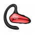 Yx02 Wireless Bluetooth Headset Digital Display Bone Conduction Concept Business Ear mounted Earphones Black Red